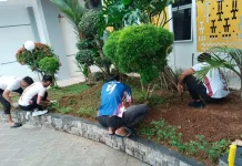 Kemenkum Sulbar Gencarkan Program ASRI di Lingkungan Kantor