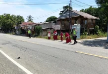 Polantas Polda Sulbar Lakukan Pengaturan dan Edukasi Lalu Lintas di SD Inpres Auni