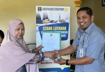 Layanan Jemput Bola, Kemenkum Sulbar  Daftarkan 10 UMK Miliki Legalitas PTP