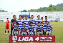 Piala Presiden 2026, Persimaju Mamuju Tergabung di Grup G
