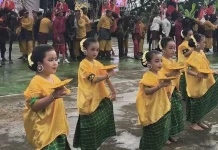 Anak TK Tampilkan Tari Parromai di Mandar Culture Festival