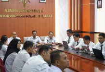 Kanwil Kemenkum Sulbar Tingkatkan Pengelolaan Dokumen dan Informasi Hukum