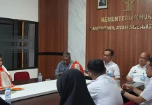 DPRD Majene Konsultasi Ranperda KTR dan Rumah Kost ke Kemenkum Sulbar