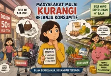 Masyarakat Mulai Kurangi Belanja Konsumtif