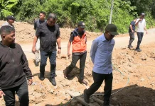 Pemkab Polman Gerak Cepat Tangani Longsor Matangnga