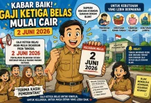 Gaji Ketiga Belas Mulai Cair 2 Juni 2026