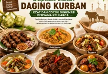 Inspirasi Olahan Daging Kurban, Lezat dan Cocok Dinikmati Bersama Keluarga