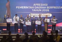 Pemprov Sulbar Raih Penghargaan Provinsi Terbaik Penurunan Pengangguran