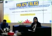 Kemenkum Sulbar Ikuti Policy Talks, Dorong Analis Kebijakan Berbasis Data