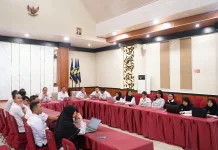 Kakanwil Kemenkum Sulbar Monitoring dan Evaluasi Kinerja Jajaran