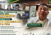 Kemenag Sulbar Tekankan Program Pemberdayaan Ekonomi Umat setiap Kecamatan