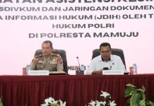 Perkuat Tata Kelola Dokumentasi, Polresta Mamuju Ikuti Asistensi Sisdivkum