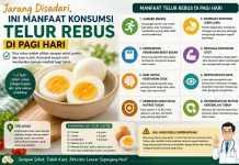 Ini Manfaat Konsumsi Telur Rebus di Pagi Hari