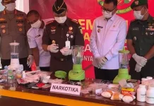 Pemusnahan 362 Gram Sabu, Kapolresta Mamuju: Bukti Aparat Serius Tangani Narkoba