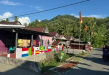 Semarakkan Piala Dunia 2026, Pemuda Malawwa Kibarkan Bendera Negara Jagoan