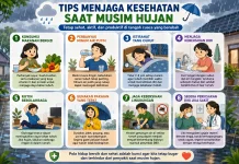 Tips Menjaga Kesehatan Saat Musim Hujan