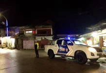 Satlantas Polresta Mamasa Gelar Patroli Blue Light di Jalur Rawan Longsor
