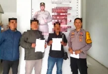 Polsek Mamuju Mediasi Nasabah dan Pegadaian, Berakhir Damai