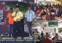 Nobar Piala Dunia 2026, Bupati Mamasa Kagumi Kekompakan Timnas Brasil