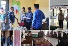 Kemenag Polman Visitasi Ponpes Mahasiswa Unasman