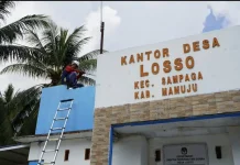 Pemprov Sulbar Bantu Pemdes Losso dari Blankspot, Fasilitasi Internet Gratis