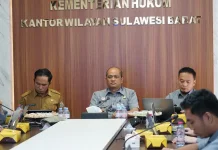 Kemenkum Sulbar Evaluasi Perda Dukung Ekonomi Hijau