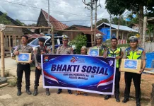 HUT Bhayangkara ke-80, Polres Mamasa Gelar Bakti Sosial