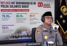 Refleksi HUT Bhayangkara, Kapolda Sulbar: Kasus Kriminal dan Lakalantas Menurun