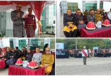 Wakil Bupati Mateng Pimpin Upacara Peringatan Harganas ke-33