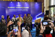 Kakanwil Kemenkum Sulbar Hadiri Rakor Kinerja dan Harmoni Hari Pengayoman