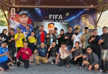 Nobar Piala Dunia 2026 di Rumah Ketua KONI Sulbar, Pererat Silahturahmi