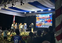 Nobar Piala Dunia di Mamuju Dongkrak Omset pelaku UMKM