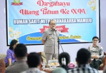 HUT Ke-14 RS Mitra Manakarra, Gubernur Sulbar Kenang Perjuangan Bangkit dari Gempa