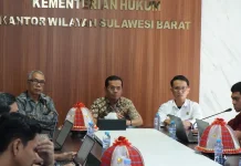 Kemenkum Sulbar Bedah Empat Ramperda Polman