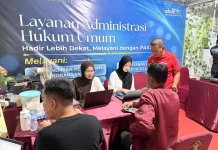 Kemenkum Sulbar Dapat Capaian Posotif pada Expo UMKM Mamuju