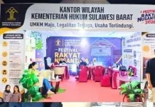 Kemenkum Sulbar Perluas Akses Layanan Hukum Masyarakat di Bhayangkara Fest 2026