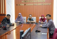 Kemenkum Sulbar Fasilitasi Penilaian Kompetensi Seleksi Pindah Instansi