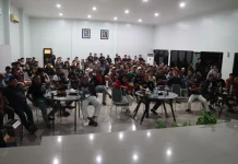 Nobar Piala Dunia, Kapolresta Mamuju : Polri dan Masyarakat Tak Terpishakan