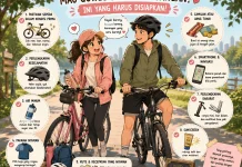 Mau Gowes Bareng Pasangan? Jangan Lupa Siapkan Hal-Hal Ini!