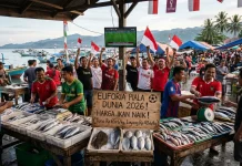 Euforia Piala Dunia 2026 Picu Harga Ikan di Mamuju Alami Kenaikan