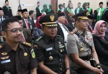 Melepas Purna Tugas Ketua PTA Sulbar, Korem 142/Tatag Soroti Pentingnya Integritas