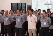 Kemenkum Sulbar Ikuti Apel Pagi Bersama Kemenko Hukum, HAM dan Imipas