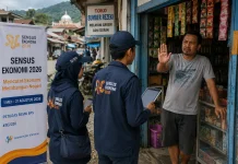 SE 2026 di Sulbar Capai 70 Persen, BPS Hadapi Kendala Penolakan Responden