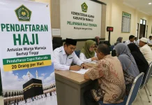 Antusias Warga Mamuju Berhaji Tinggi, Pendaftaran Capai 20 Orang per Hari