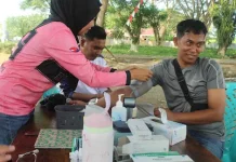 Rutan Pasangkayu Gelar Pemeriksaan Kesehatan Gratis Sambut HUT RI