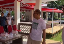 Gubernur Suhardi Duka Pantau Kesiapan Upacara HUT Republik Indonesia