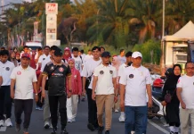 Hari Pengayoman ke-81, Kemenkum Sulbar Perkuat Kebersamaan Lewat Fun Walk