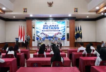 Sambut Peserta Magang Nasional, Kakanwil Kemenkum Sulbar Tekankan Disiplin