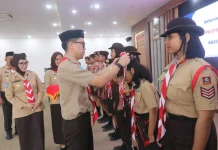 Kontingen Jamnas XII Dilepas, Bupati Mamuju Minta Jaga Nama Daerah