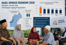 Sensus Ekonomi 2026 Petakan Lansia dan Tantangan Aging Population